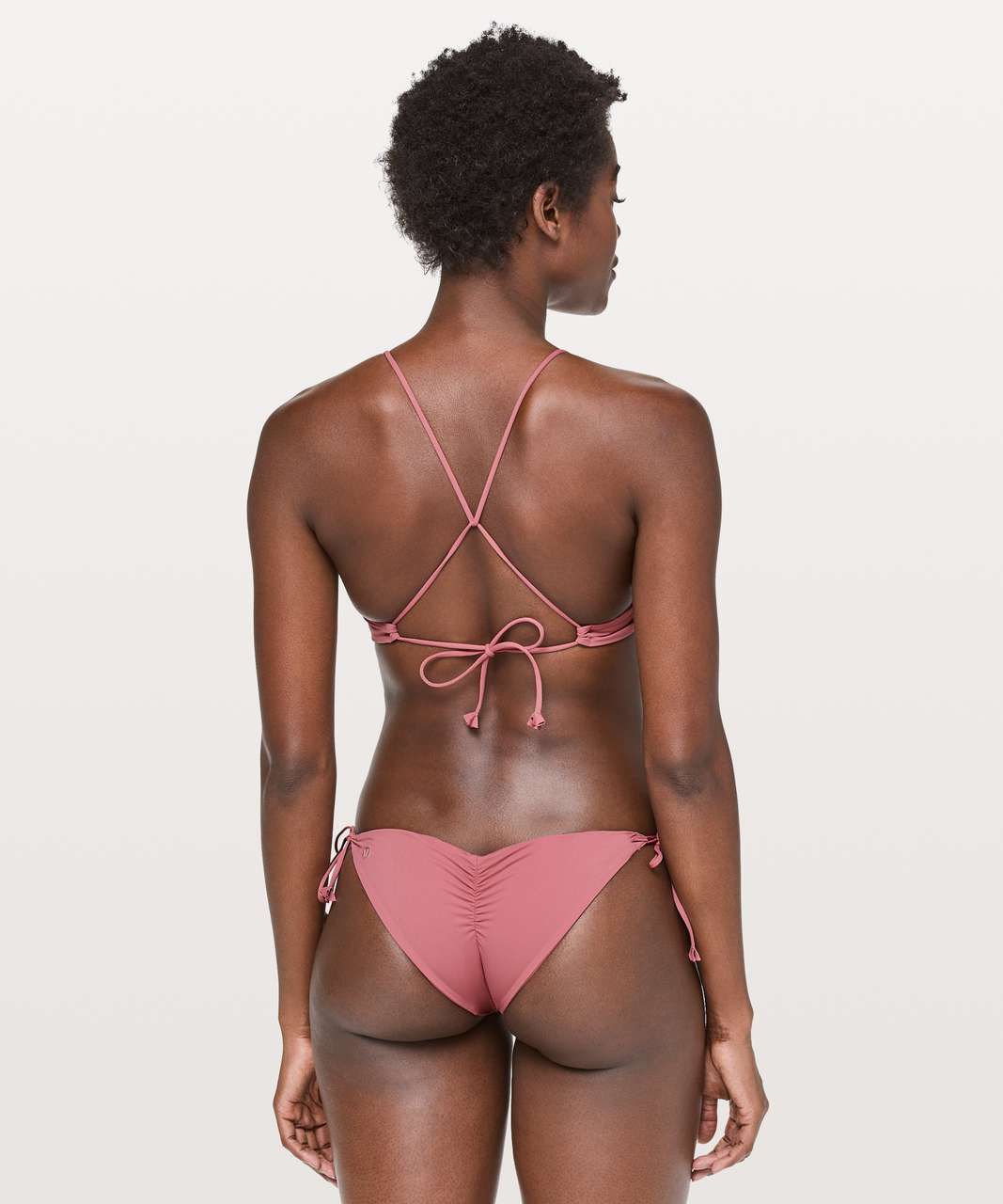 Lululemon Sun Soaker Bikini Top - Cherry Tint