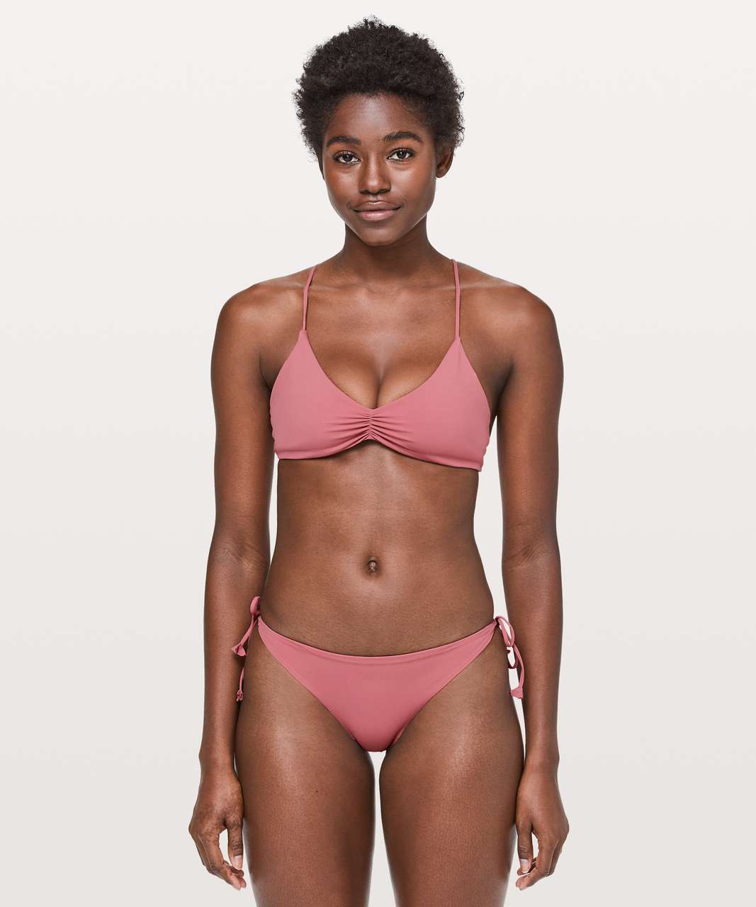 Lululemon Sun Soaker Bikini Top - Cherry Tint