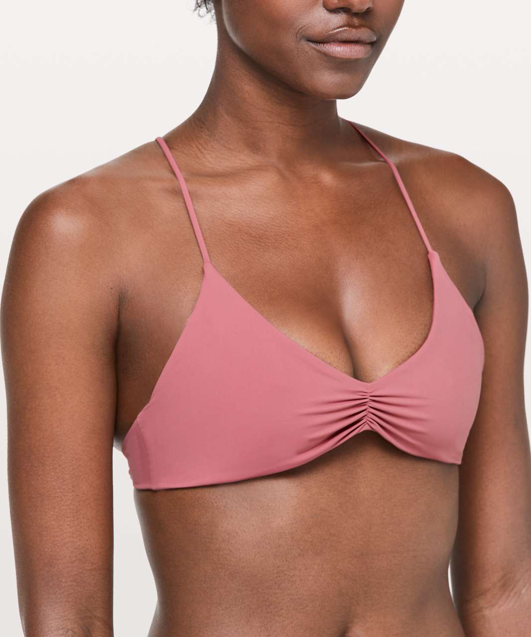 Lululemon Sun Soaker Bikini Top - Cherry Tint