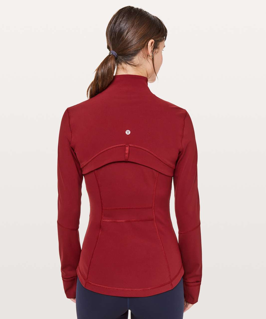 Red define jacket for today's walk just made sense. : r/lululemon