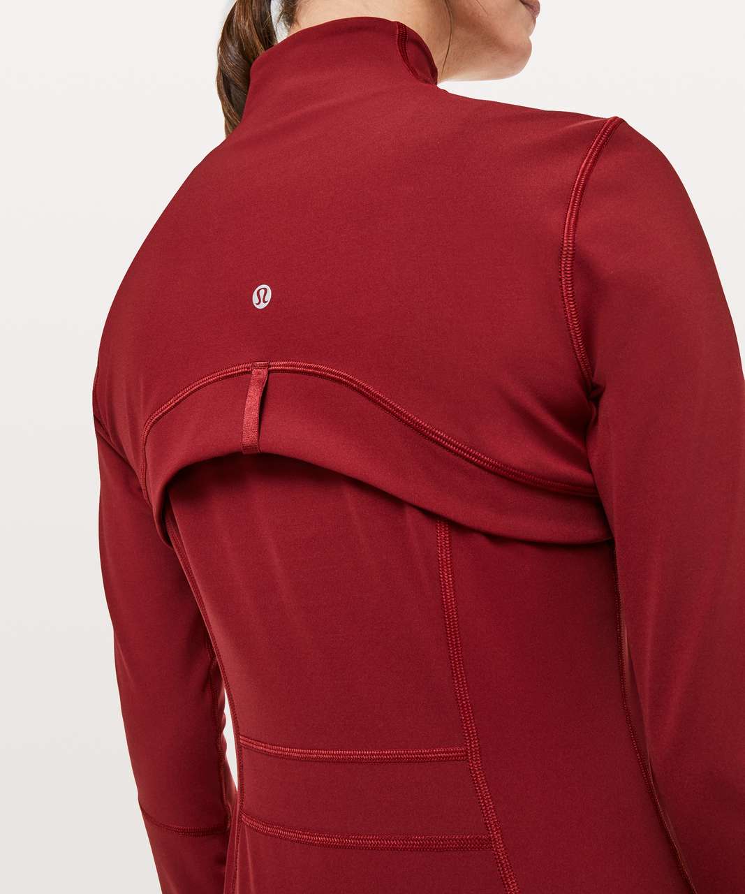 Lululemon Define Jacket *Full-On Luxtreme - Dark Sport Red - lulu fanatics