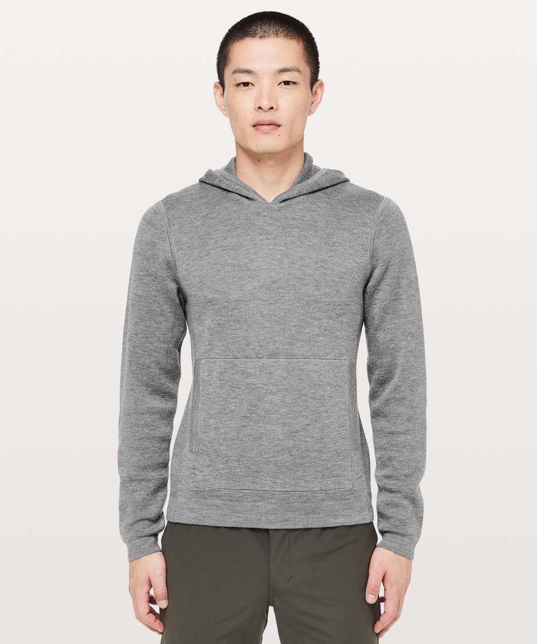 Lululemon Scuba Hoodie *Plush - Heathered Alpine White / Alpine White - lulu  fanatics