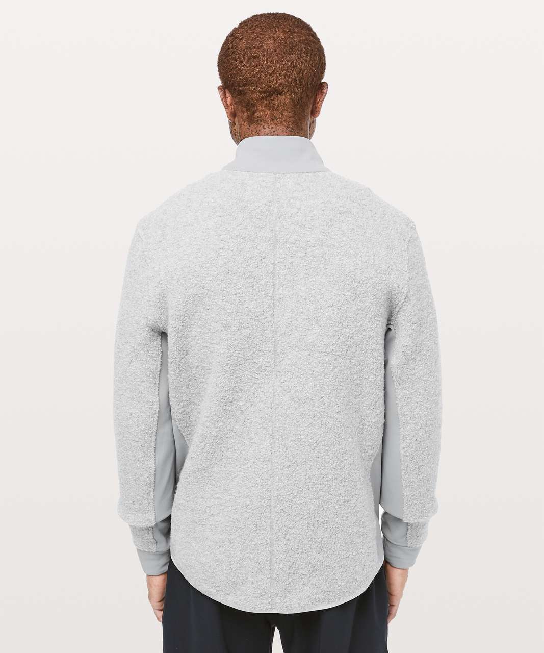 Lululemon Tundra Trek 1/2 Zip - Heathered Silver Spoon