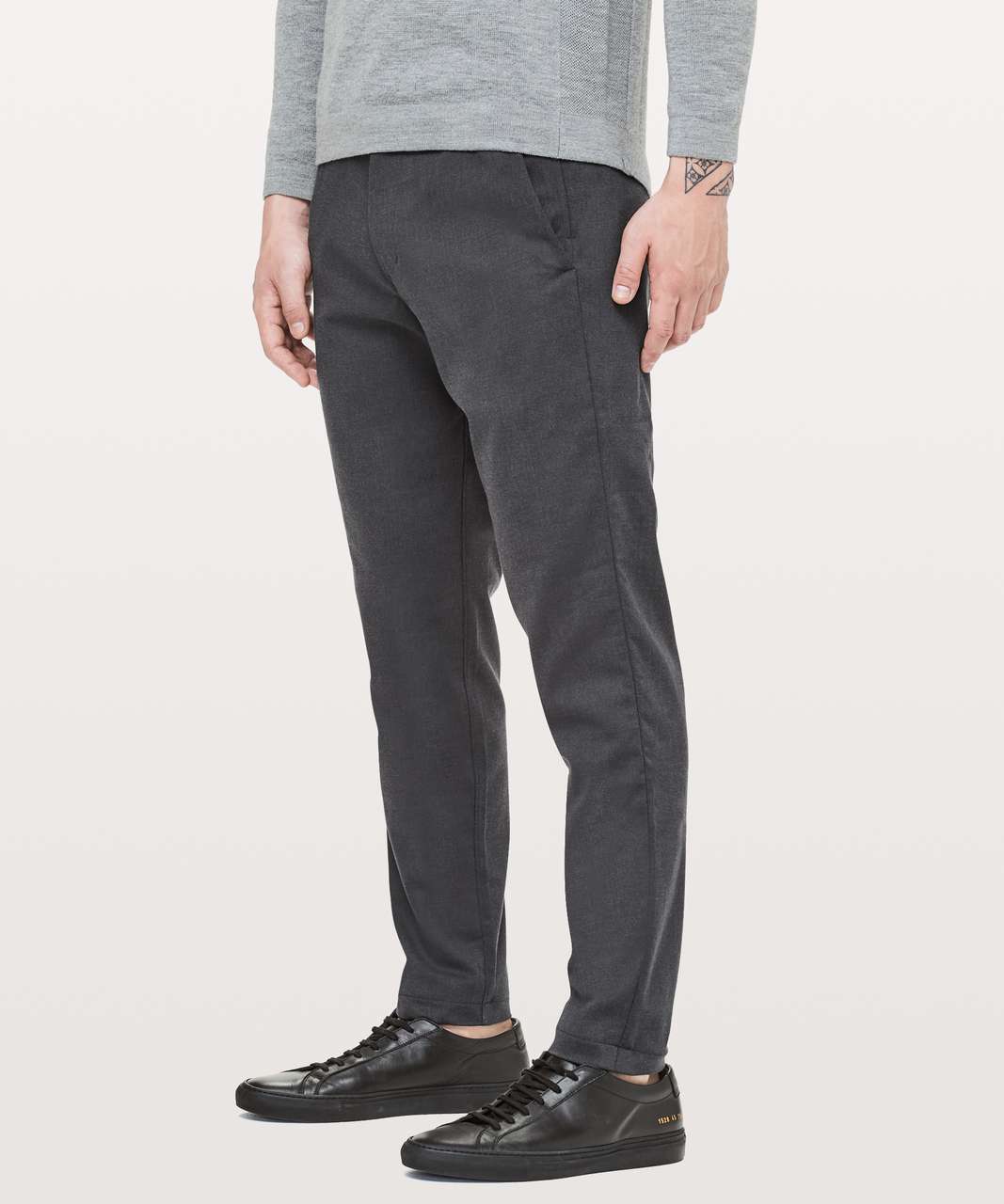 Lululemon Commission Pant Slim *Wool 34 - Heathered Obsidian (First  Release) - lulu fanatics