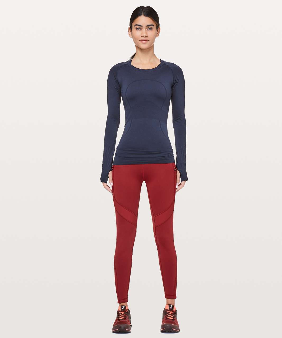 Lululemon Keep The Fleece Tight *28" - Dark Sport Red