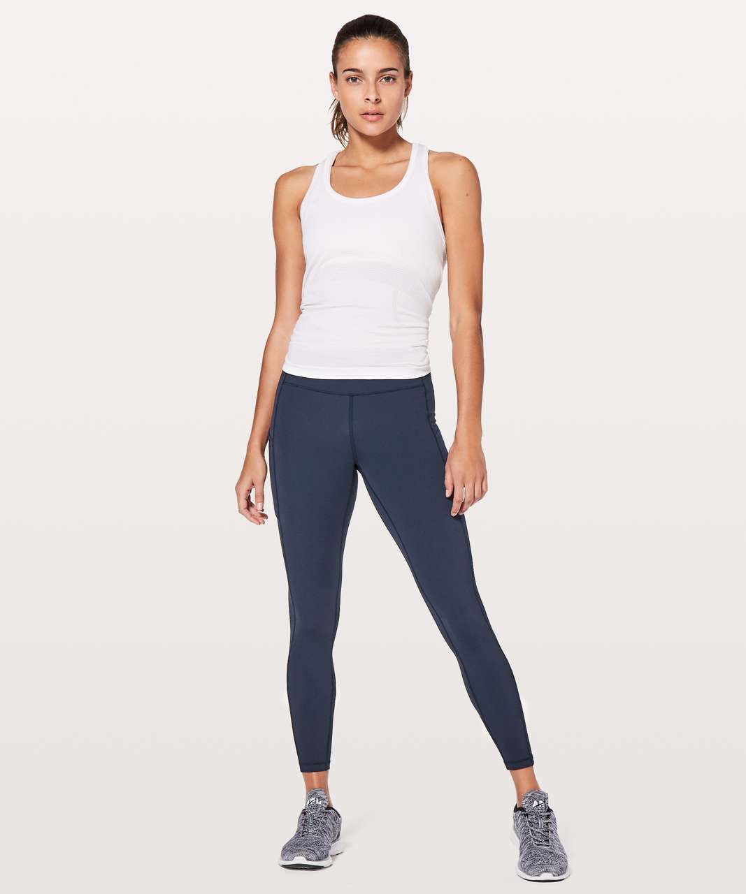 Lululemon Cinch It Tank - Mineral Blue - lulu fanatics