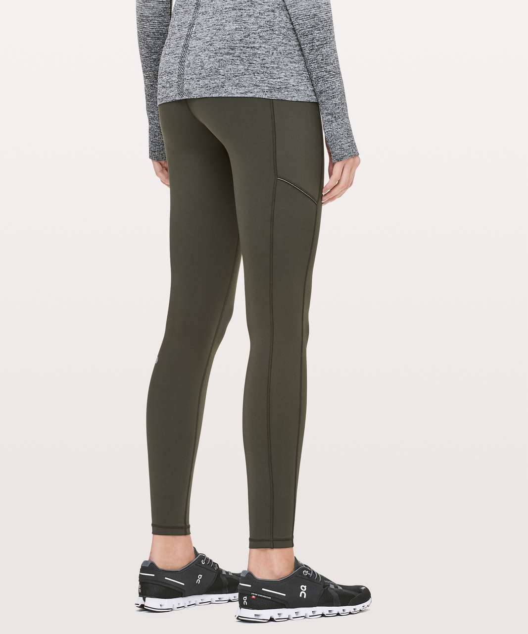 Lululemon Speed Up Tight *Full-On Luxtreme 28" - Dark Olive