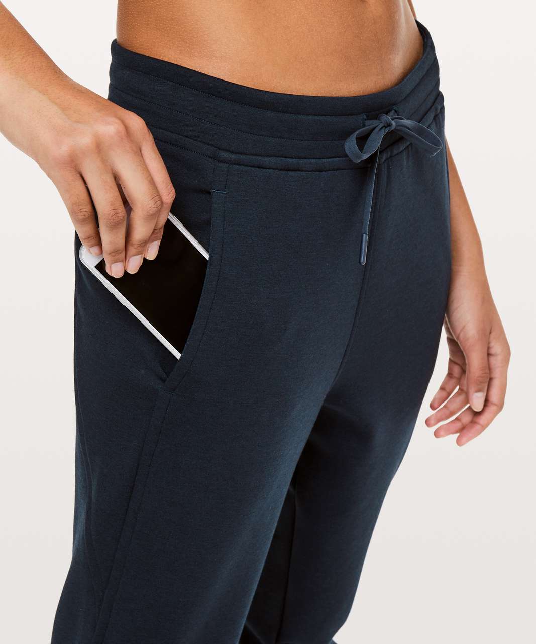 Lululemon City Sleek 5 Pocket 7/8 Pant - True Navy / True Navy - lulu  fanatics