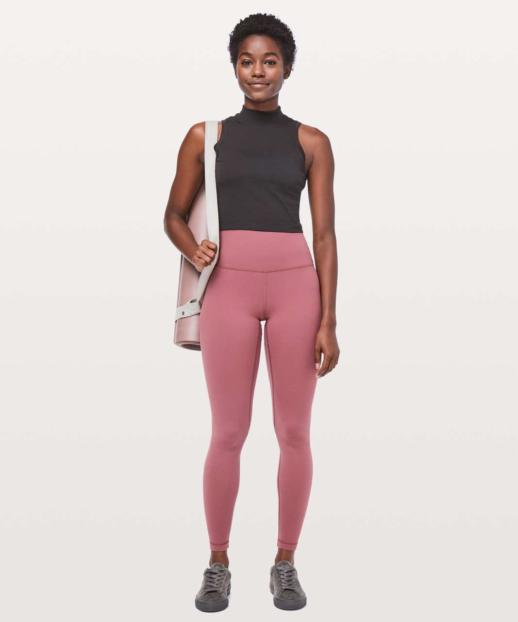 Lululemon Align Crop *21 - Misty Merlot - lulu fanatics