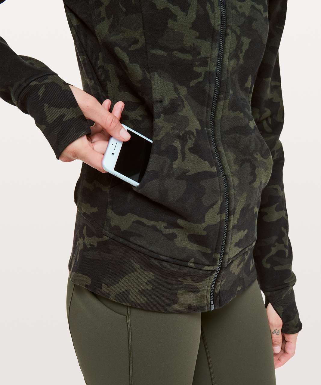 LULULEMON DEFINE JACKET ICMI Incognito Camo Multi Gator Green $139.95 -  PicClick