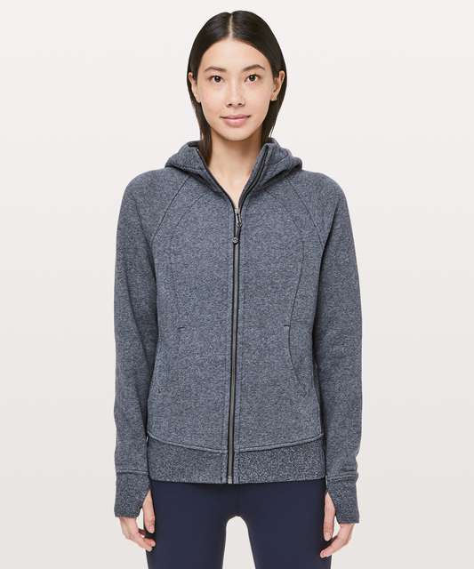 Lululemon Scuba Hoodie Plush Chambray and Alpine White Light Blue Full Zip  8 - $80 - From Emily