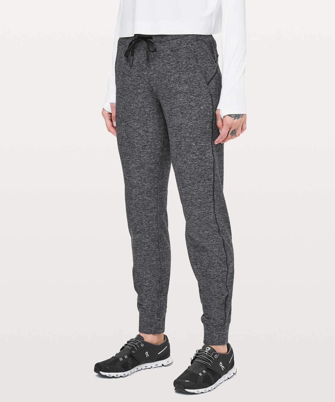 Lululemon Solid Black Ready To Rulu Pant Updated 29 W5BHFS Drawstring  Jogger 6