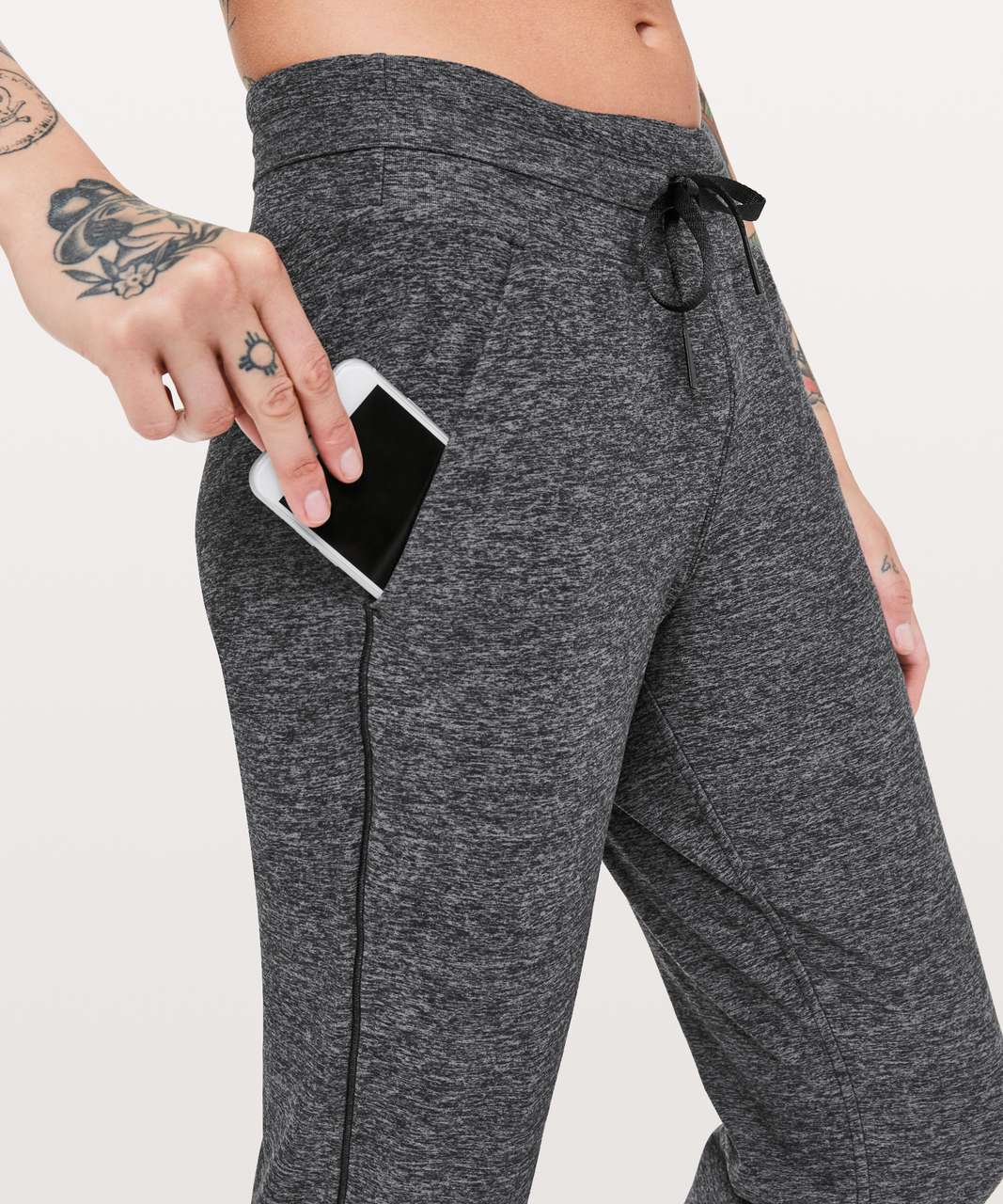 Lululemon Solid Black Ready To Rulu Pant Updated 29 W5BHFS Drawstring  Jogger 6