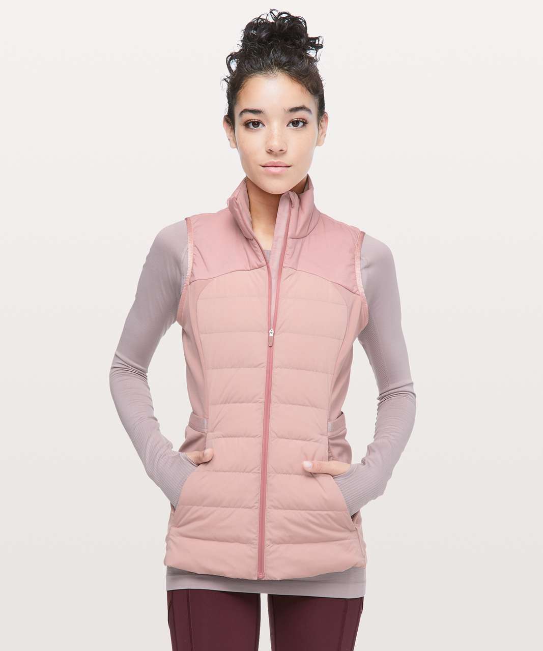 Lululemon Down For It All Vest - Peri Purple