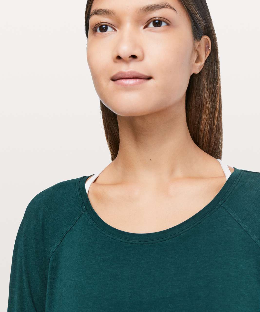 Lululemon Emerald Long Sleeve - Royal Emerald