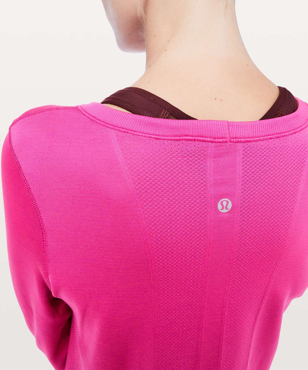 Lululemon Swiftly Tech Long Sleeve (Breeze) *Relaxed Fit - Sonic Pink / Sonic Pink