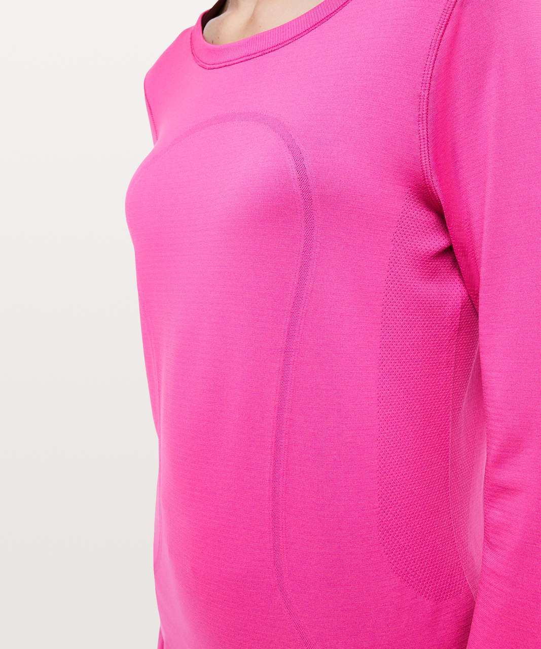 Lululemon Swiftly Tech Long Sleeve Sonic Pink Shirt