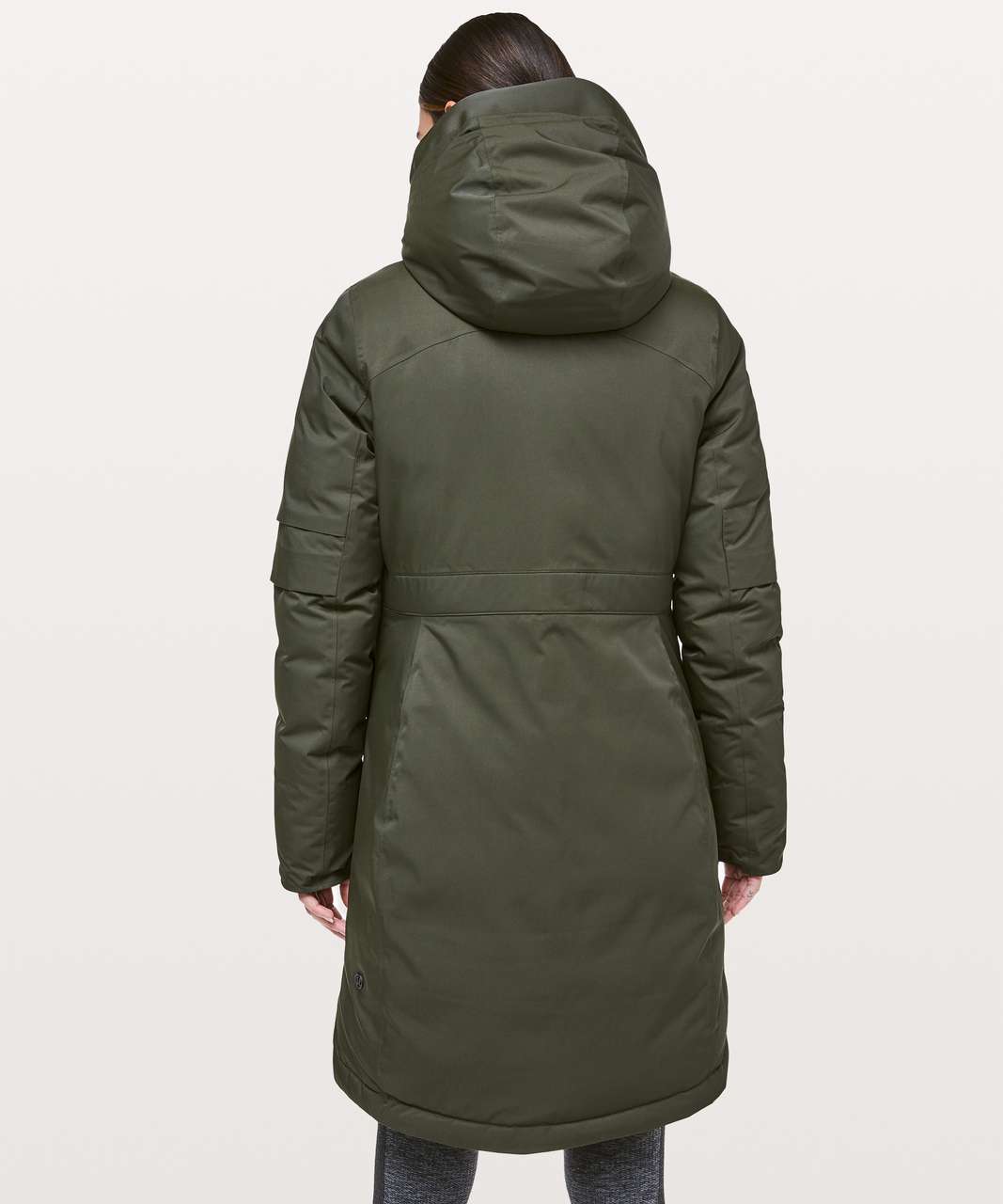 Lululemon Winter Warrior Parka - Dark Olive