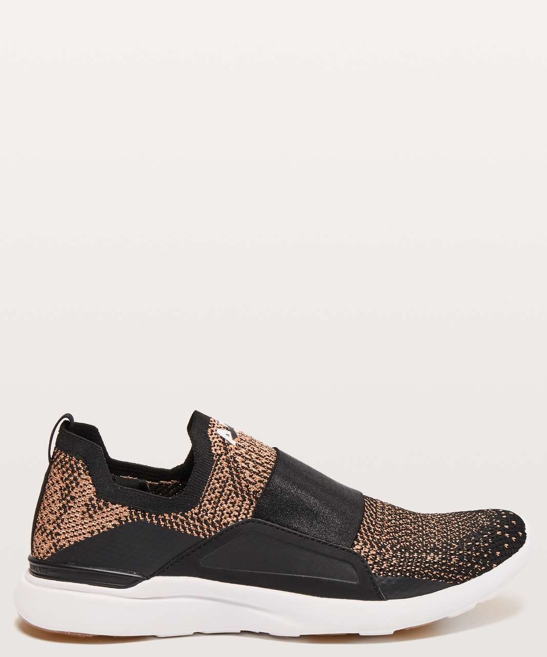 Lululemon Womens TechLoom Bliss Shoe - Black / Rose Gold / White