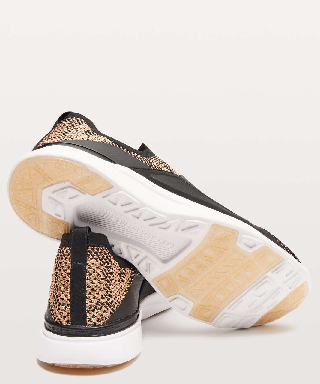 Lululemon Blissfeel Womens Running Shoe - Black / Rose Gold / Alpine White  - lulu fanatics