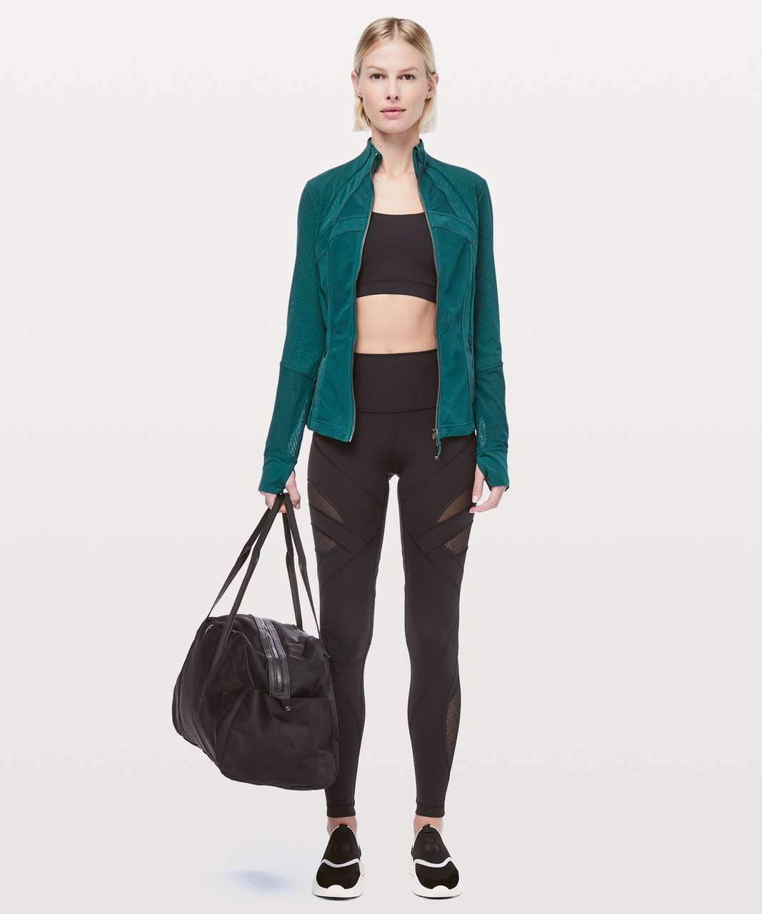 Lululemon Define Jacket *Full Mesh - Emerald