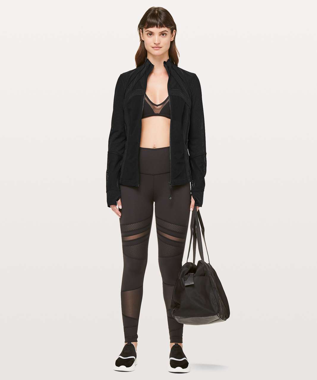 Lululemon Define Jacket *Full Mesh - Black