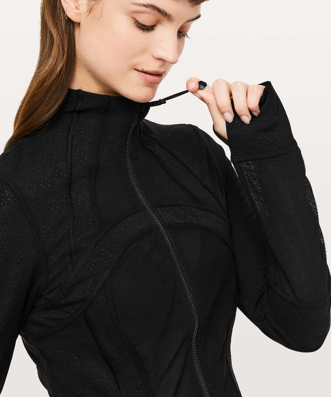 Lululemon Fit Review of the Mesh On Mesh Jacket in Black