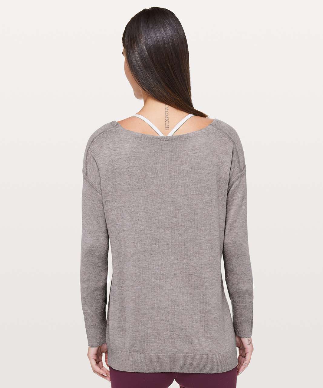 Lululemon Full Extension Sweater - Heathered Dark Chrome