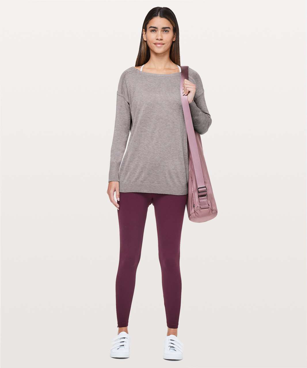 Lululemon Full Extension Sweater - Heathered Dark Chrome