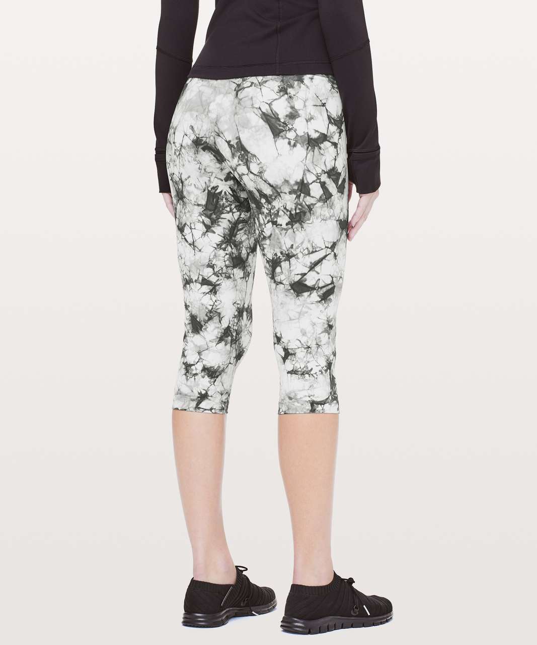 Lululemon Wunder Under Hi-Rise 1/2 Tight *Dual Shibori Full-On Luxtreme 17" - Dual Shibori Antique White Cement Grey