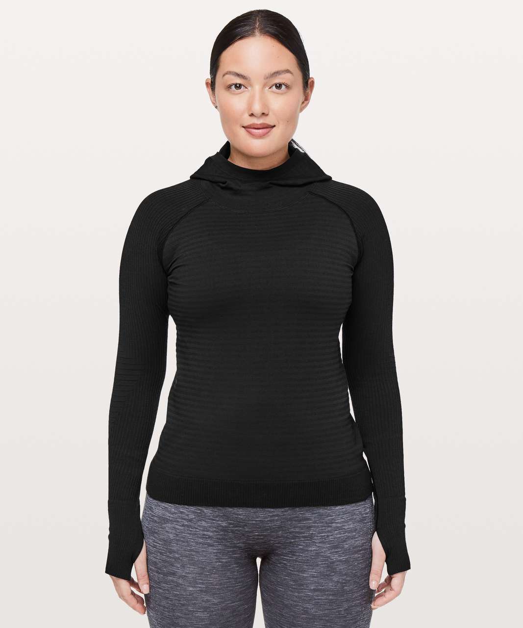 Lululemon Keep the Heat Thermal Long Sleeve Shirt - Black - lulu