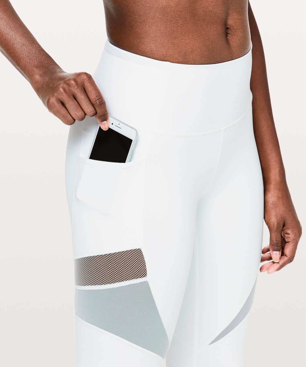 Lululemon White Mesh Leggings Size 2 - $48 (59% Off Retail) - From Maddie