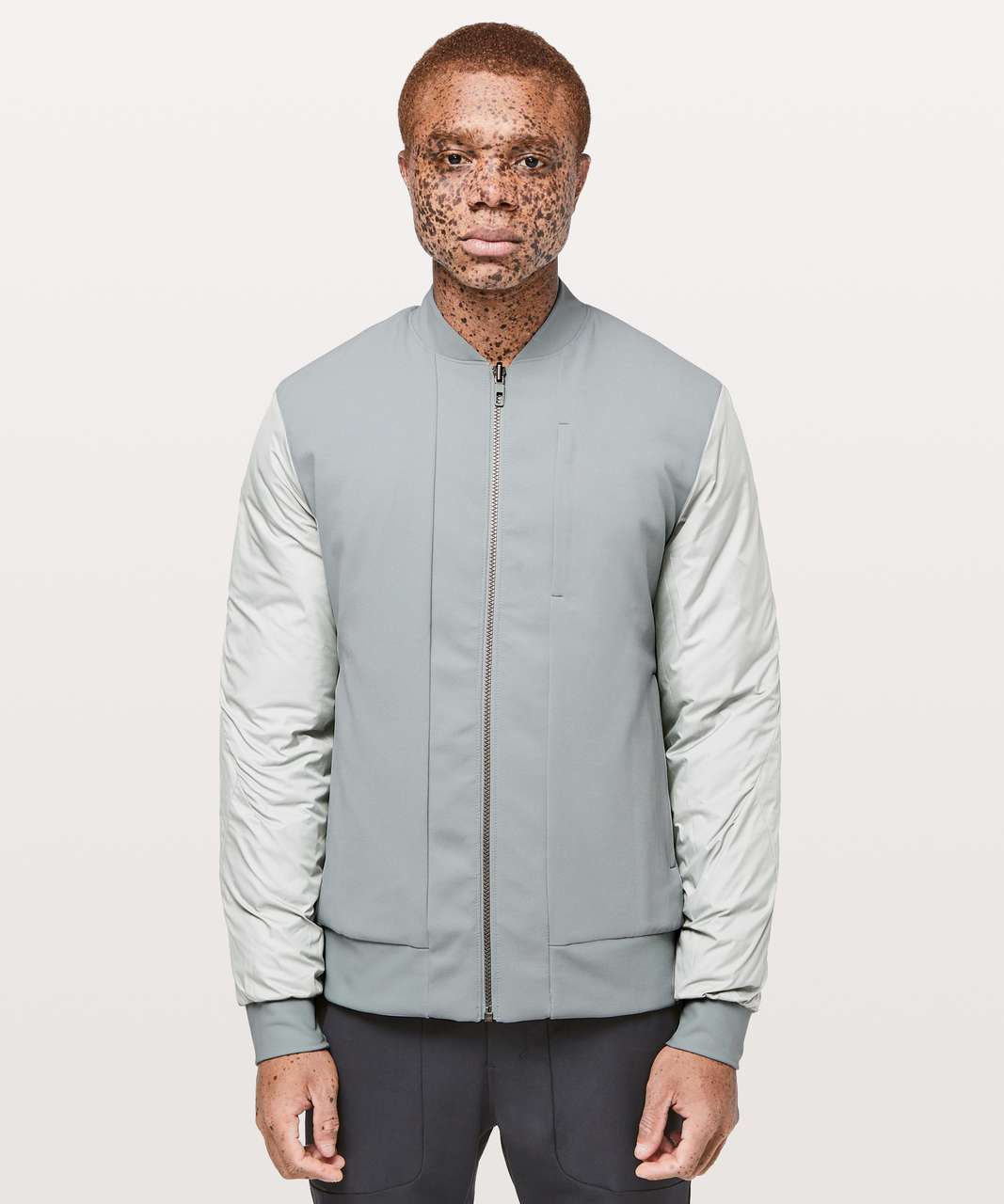 Lululemon About-Face Bomber - Sea Salt