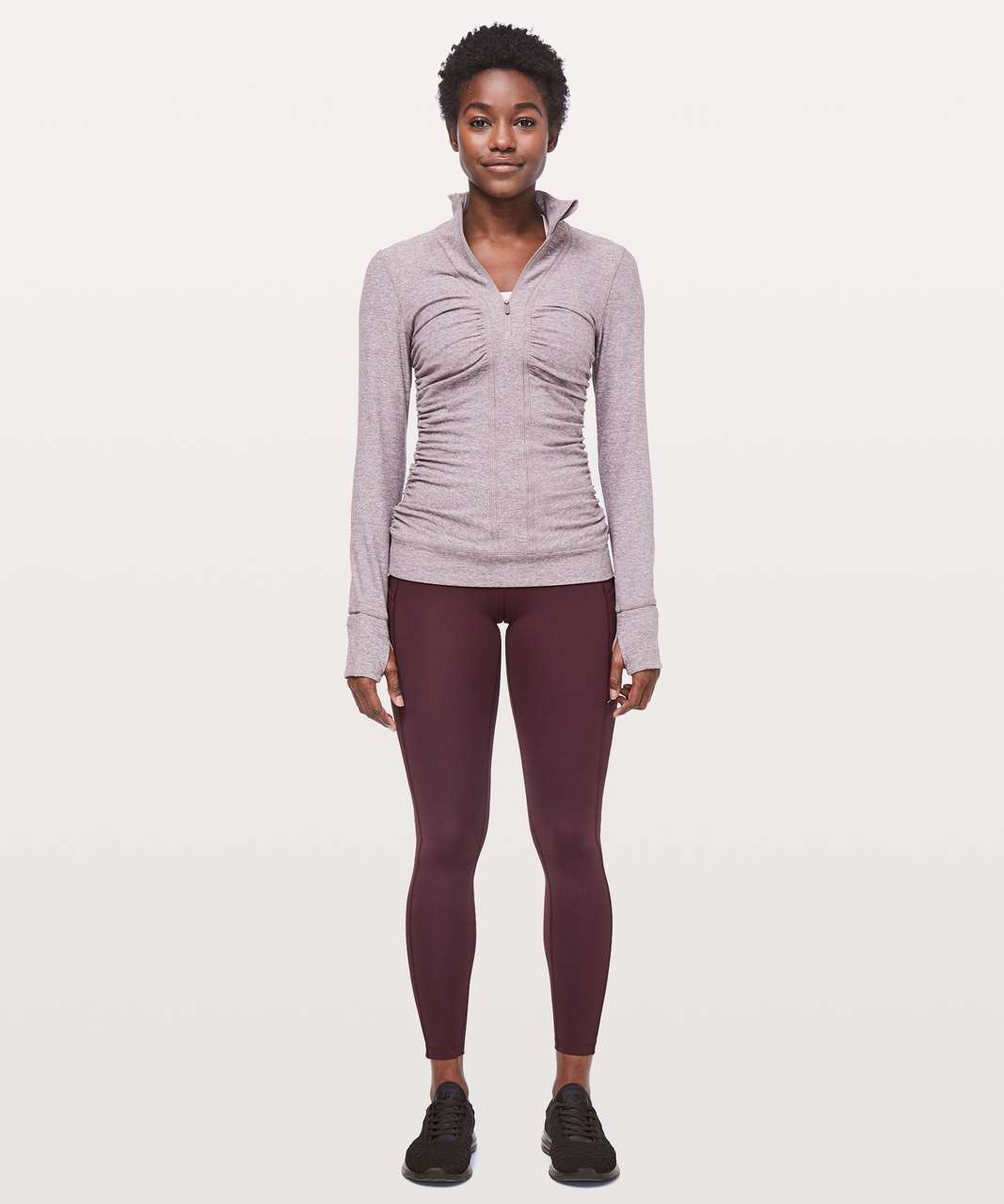 Lululemon Speed Up Tight *Full-On Luxtreme Brushed 28 - Dark Adobe - lulu  fanatics