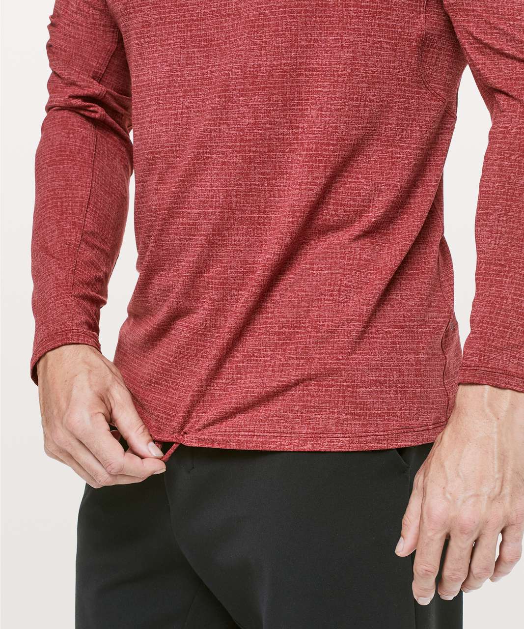 Lululemon In Mind Long Sleeve - Heathered Royal Ruby