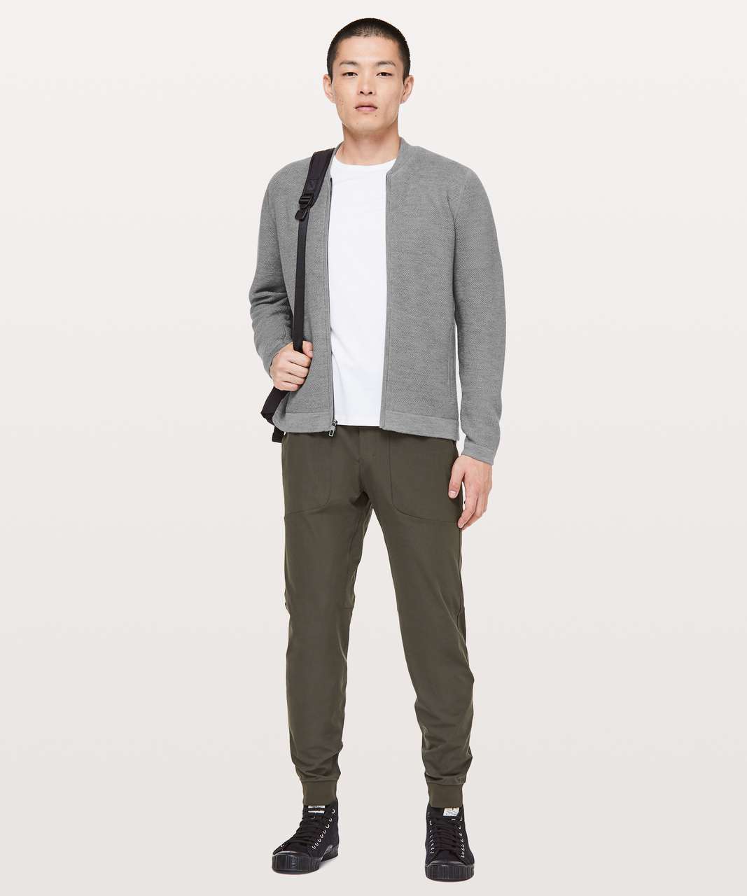 Lululemon Alpine Air Bomber - Heathered Core Medium Grey