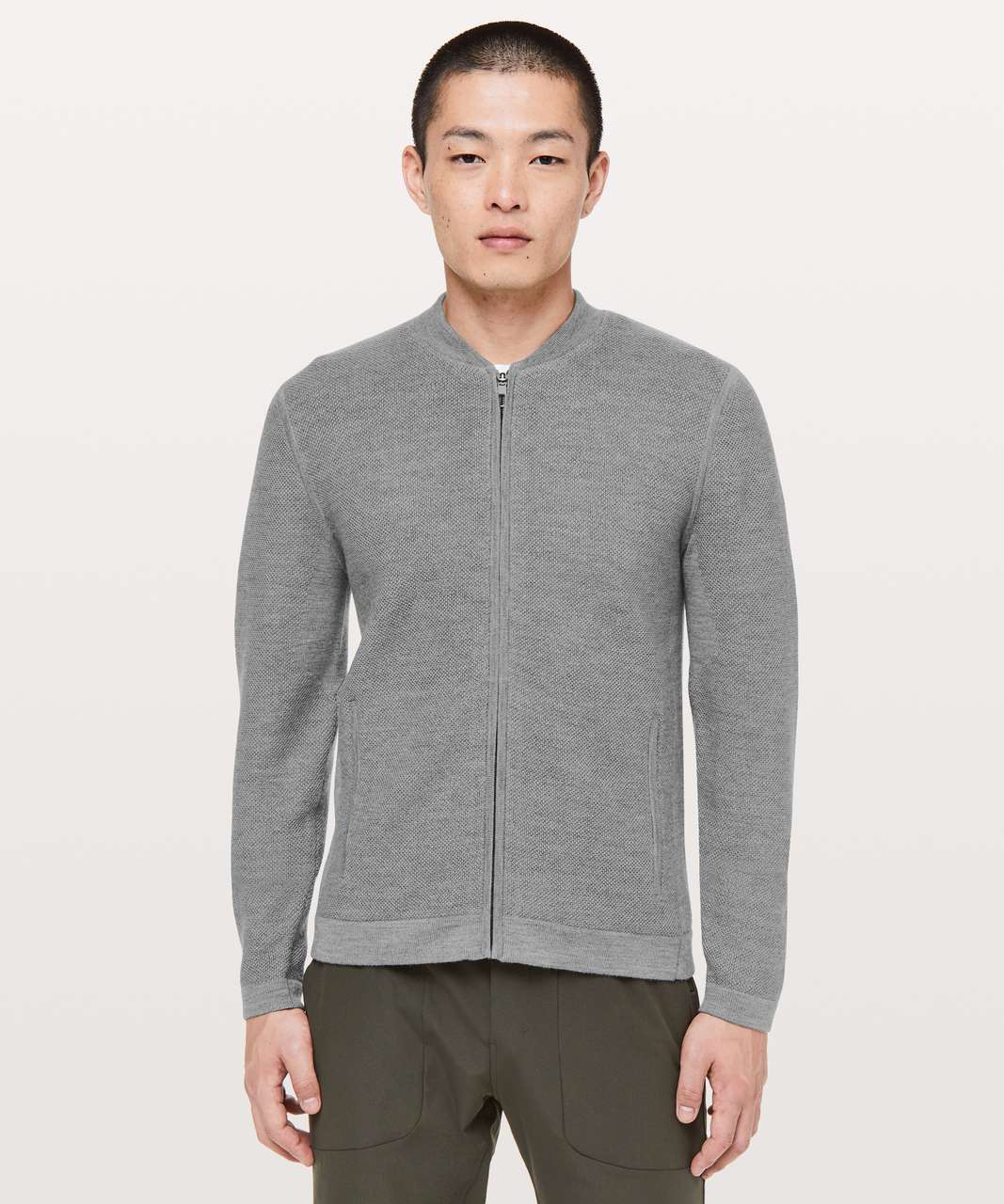 Lululemon Alpine Air Bomber - Heathered Core Medium Grey