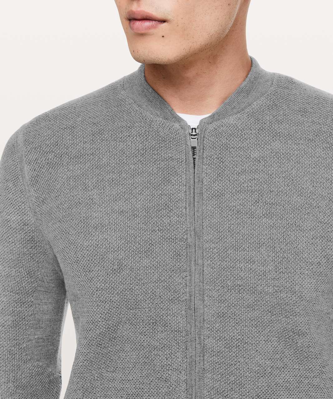 Lululemon Alpine Air Bomber - Heathered Core Medium Grey