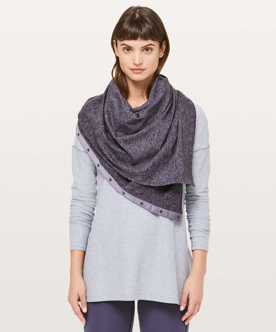 Lululemon Vinyasa Scarf *Rulu - Heathered Purple Quartz