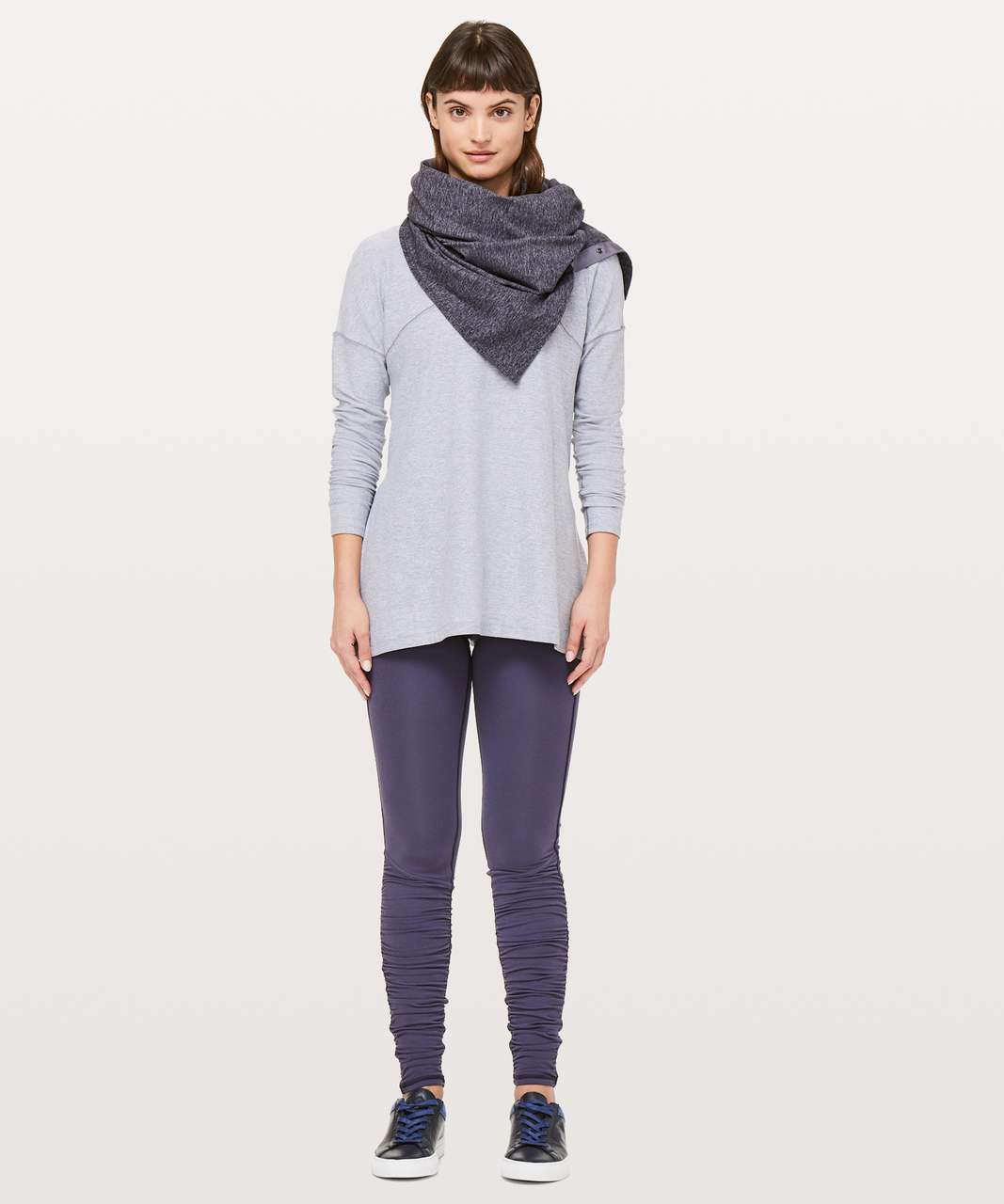 Lululemon Vinyasa Scarf *Rulu - Heathered Purple Quartz