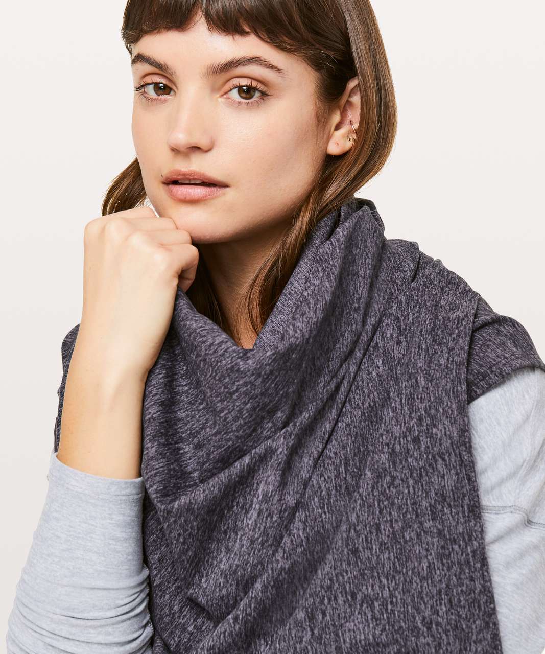 Lululemon Vinyasa Scarf *Rulu - Heathered Purple Quartz