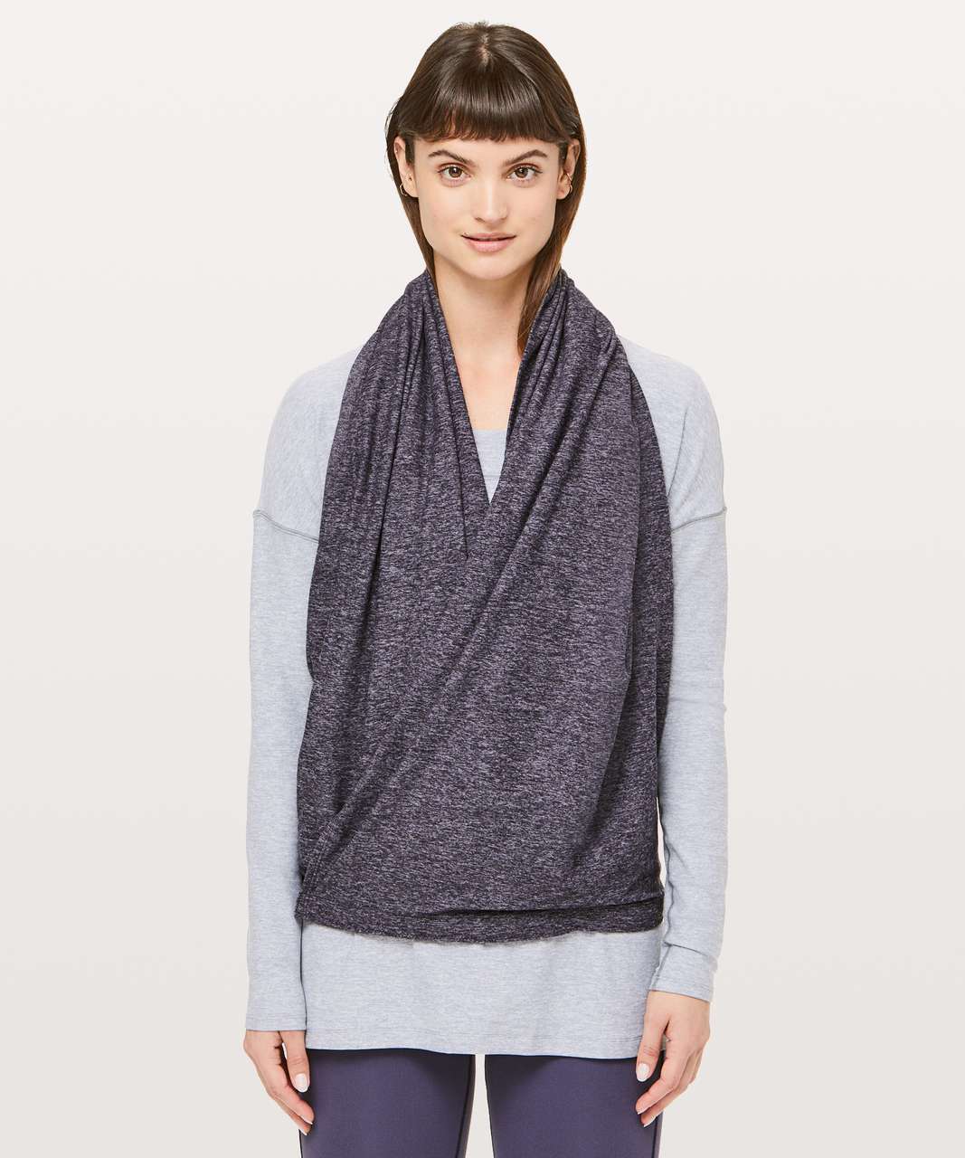 Lululemon Vinyasa Scarf Rulu Heathered Herringbone Slate : Buy Online at  Best Price in KSA - Souq is now : Fashion