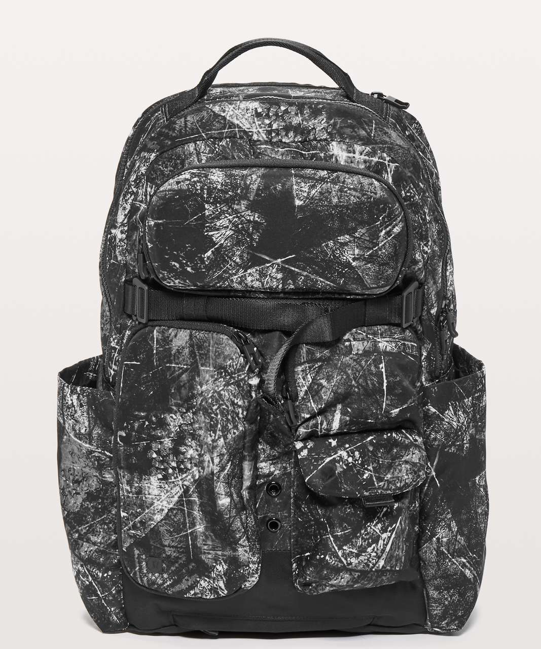 Lululemon Cruiser Backpack - Carbon Copy Alpine White Black