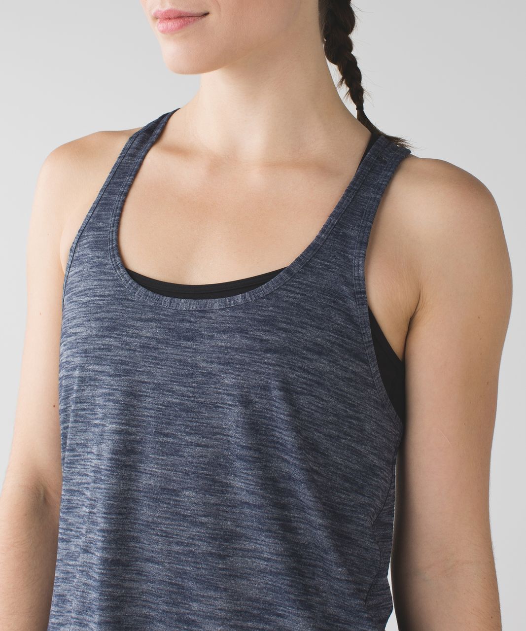 Lululemon Salute the Sun Tank - Heathered Inkwell