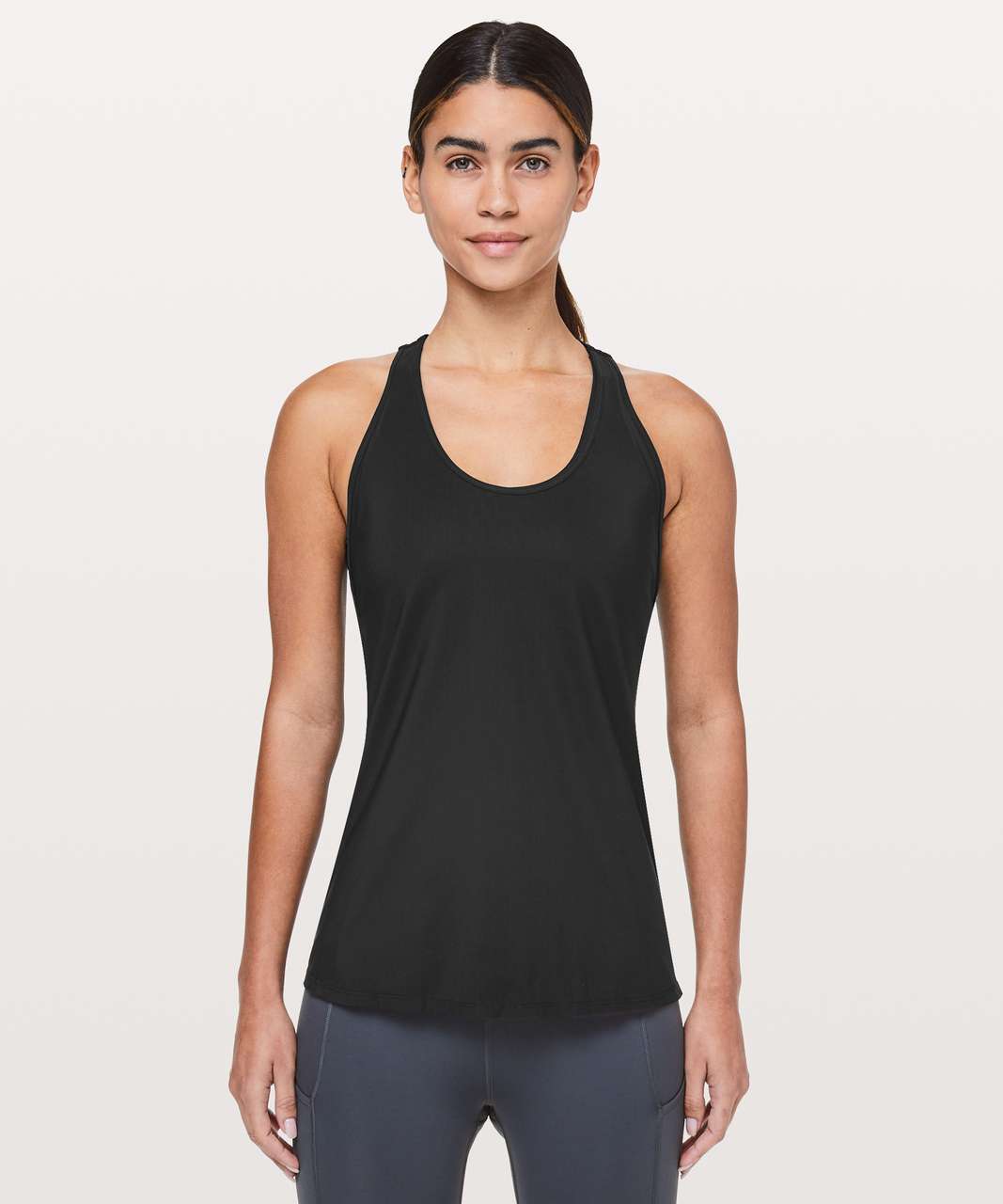 Lululemon Cross Conditioning 2-In-1 Tank *Medium Support B/C Cup - Black