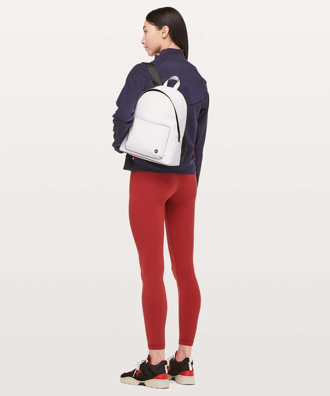 Lululemon Return To Form Backpack - White / Black