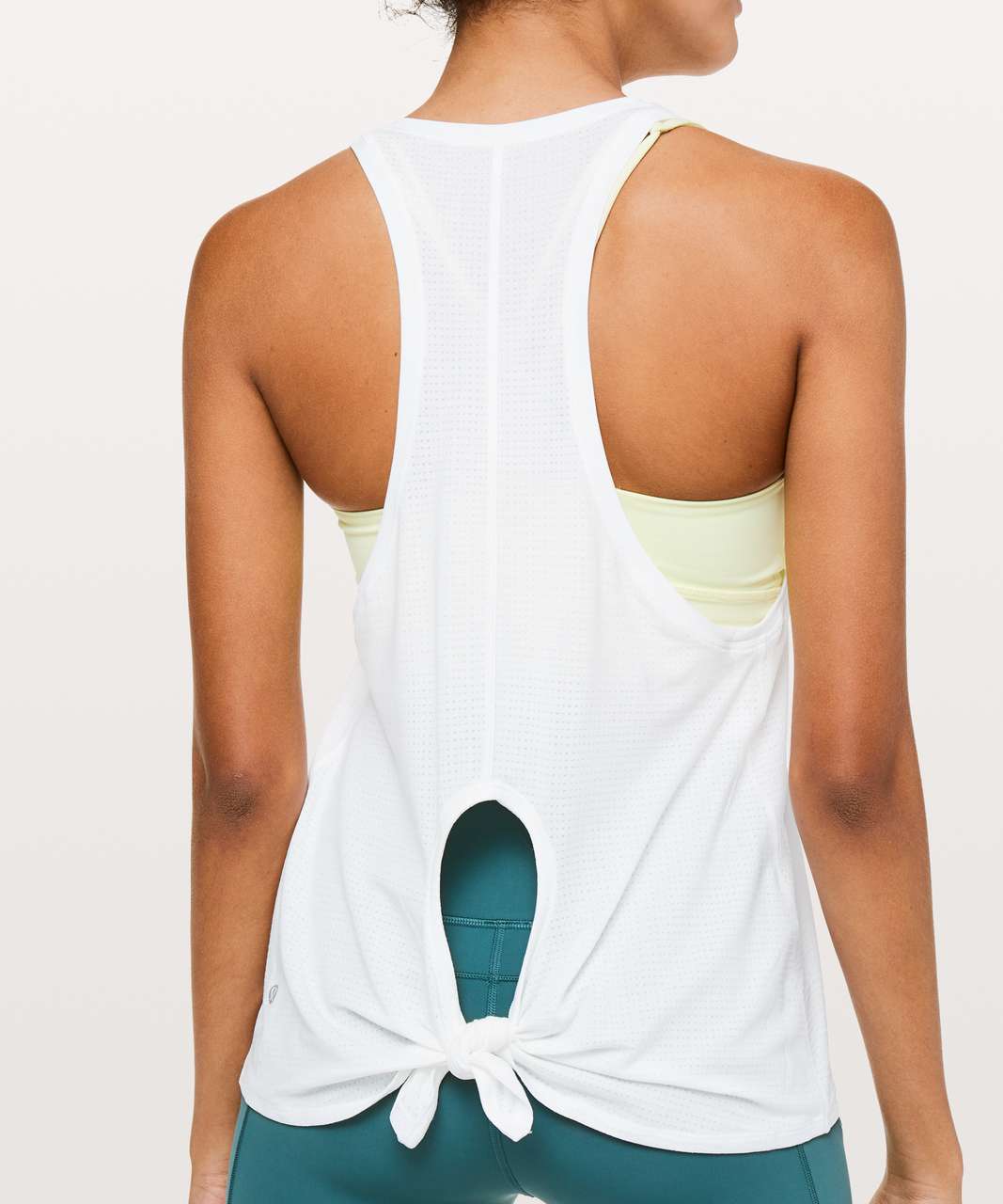 Lululemon Course Of Action Tank - Heathered White