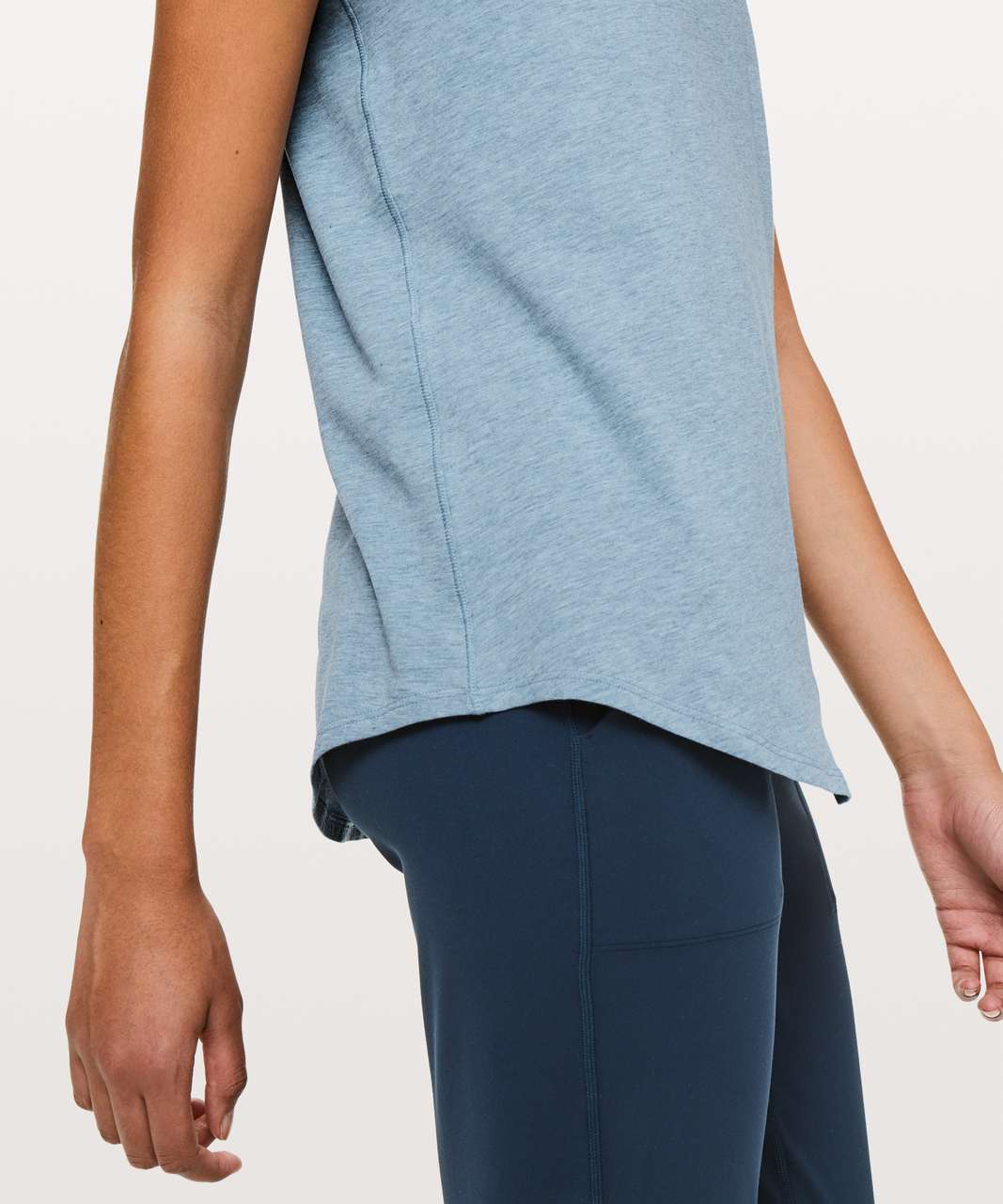 Lululemon Love Crew III - Heathered Neptune Blue