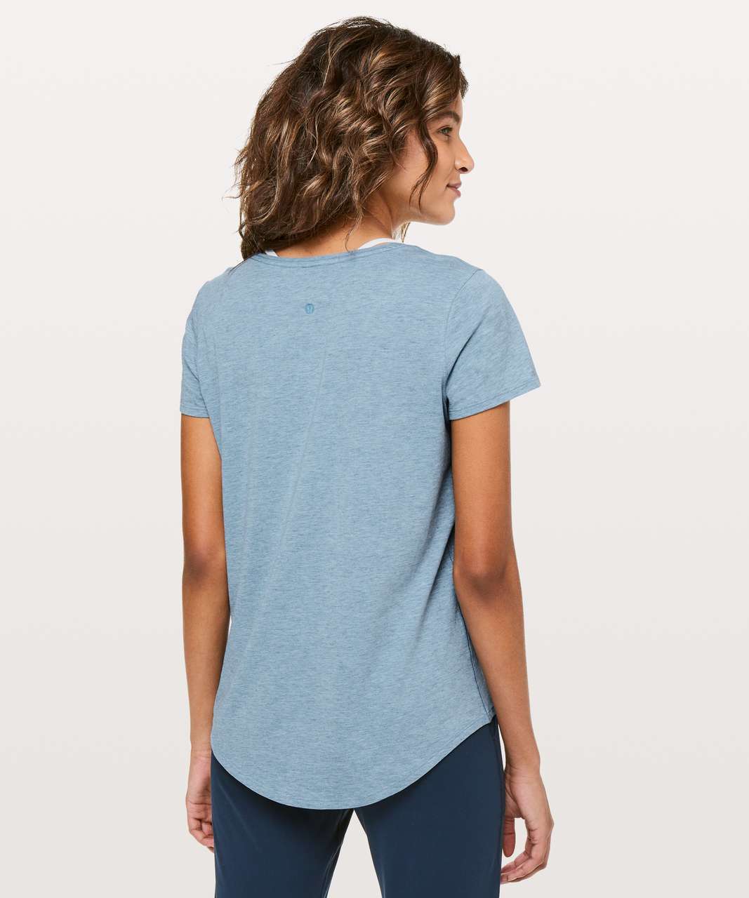 Lululemon Love Crew III - Heathered Neptune Blue