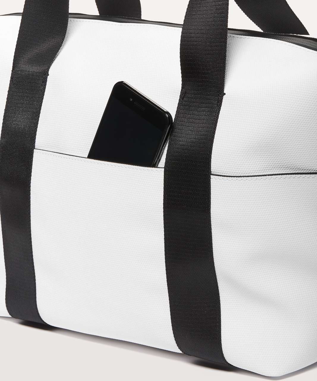 Lululemon Return To Form Duffel - White / Black